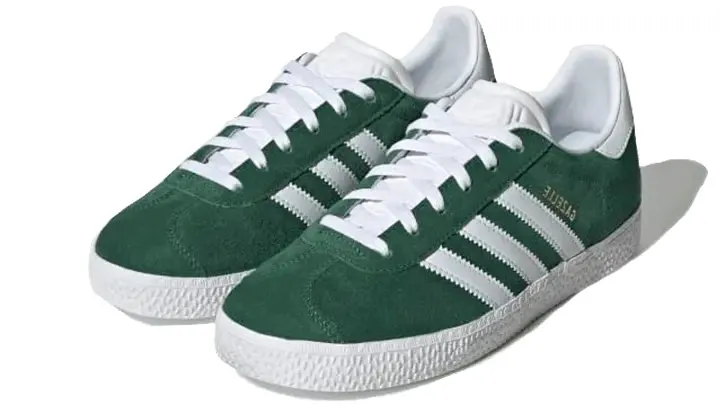 Adidas Gazelle Junior Dark Green White