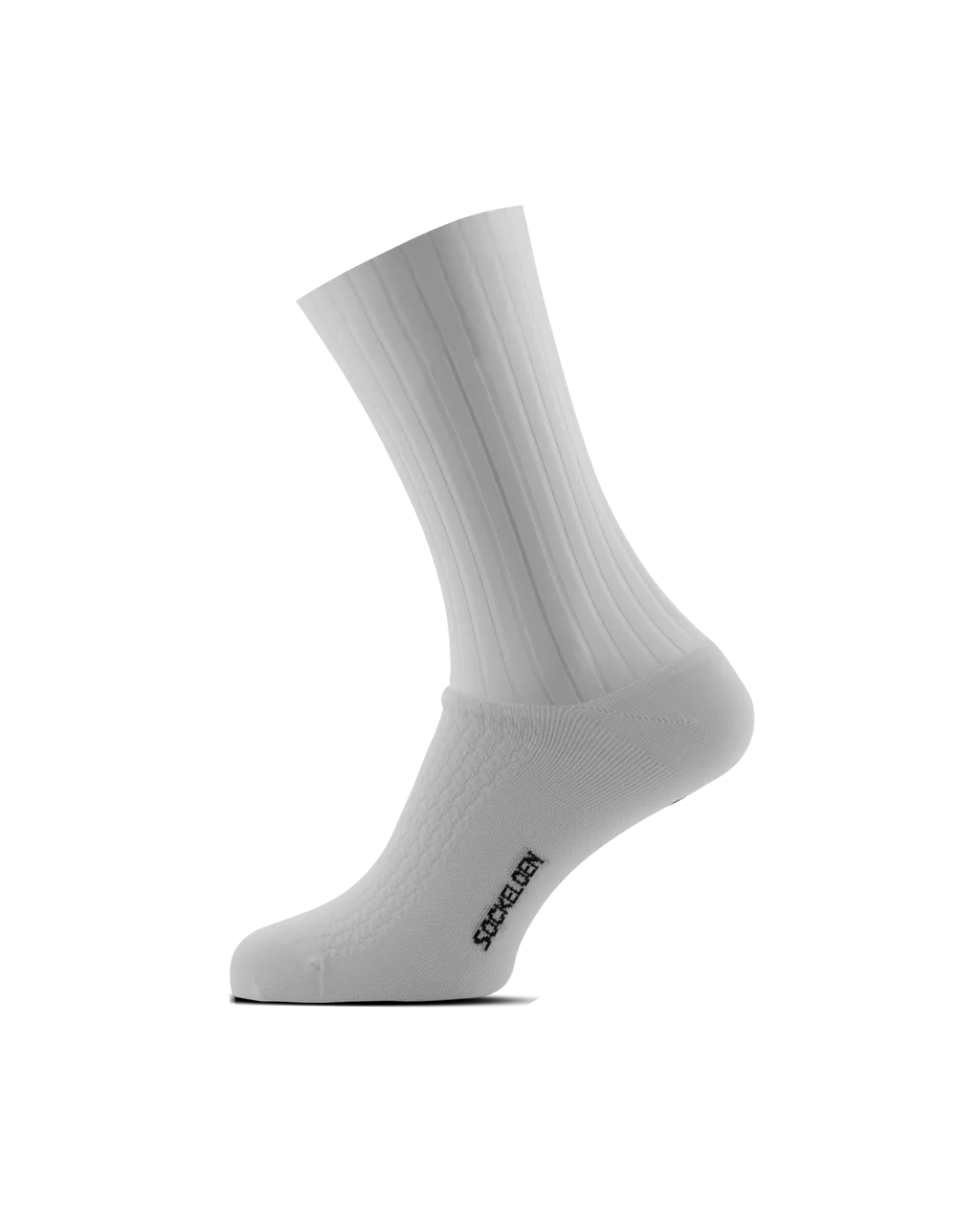 Aero Overshoes Classic  Aero Cycling Socks All white   Aero gloves White