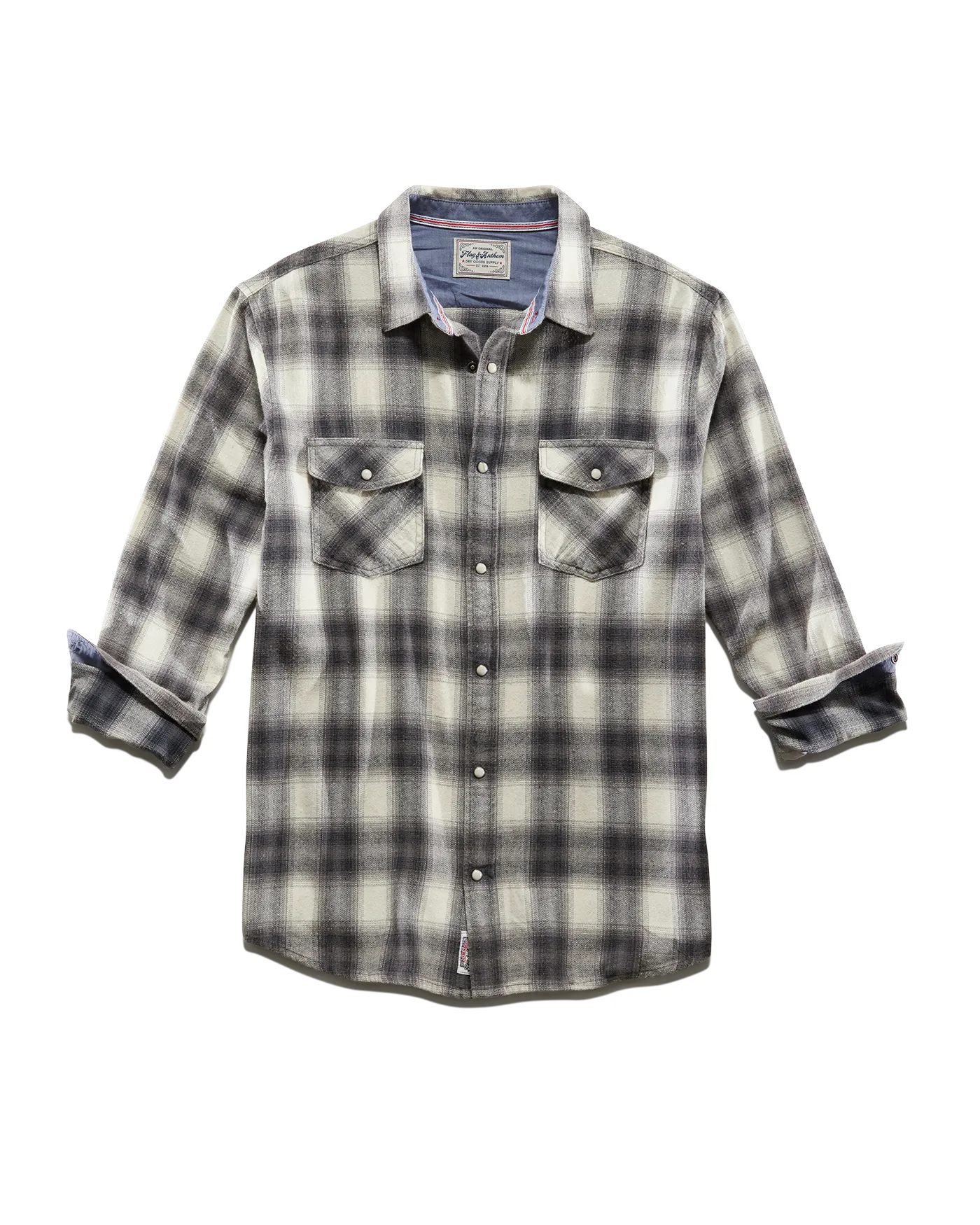 ALMA VINTAGE WASHED FLANNEL SHIRT