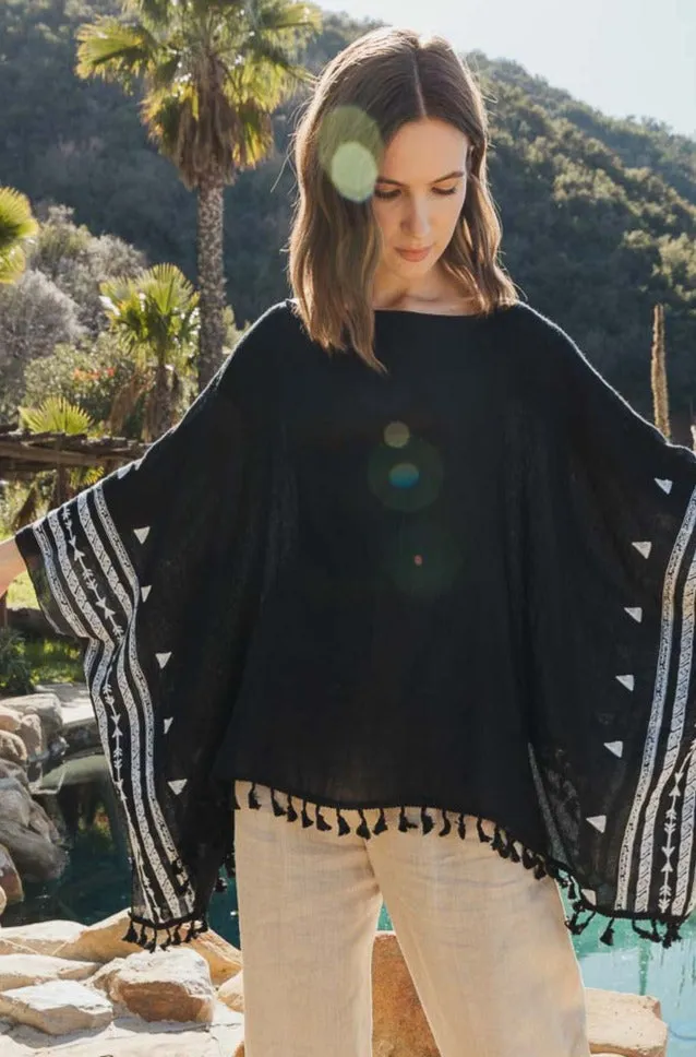 Aztec Embroidered Tunic