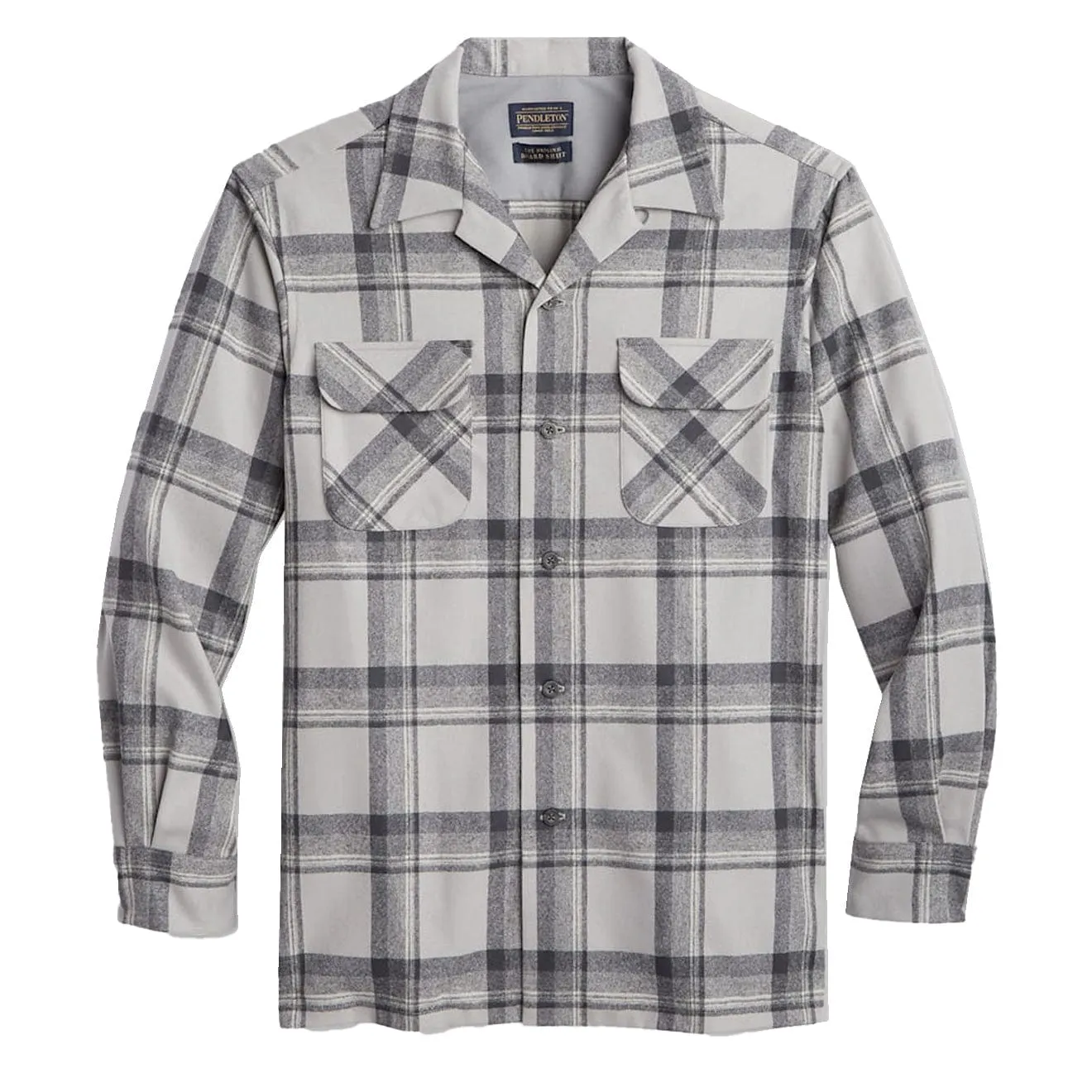 Board Shirt Grey Mix Plaid 22'