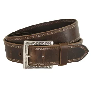 CrookhornDavis Men's Douglas SoHo Casual Pull Up Leather Jean Belt