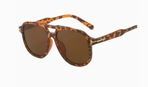 Double Beam Toad Frame Sunglasses