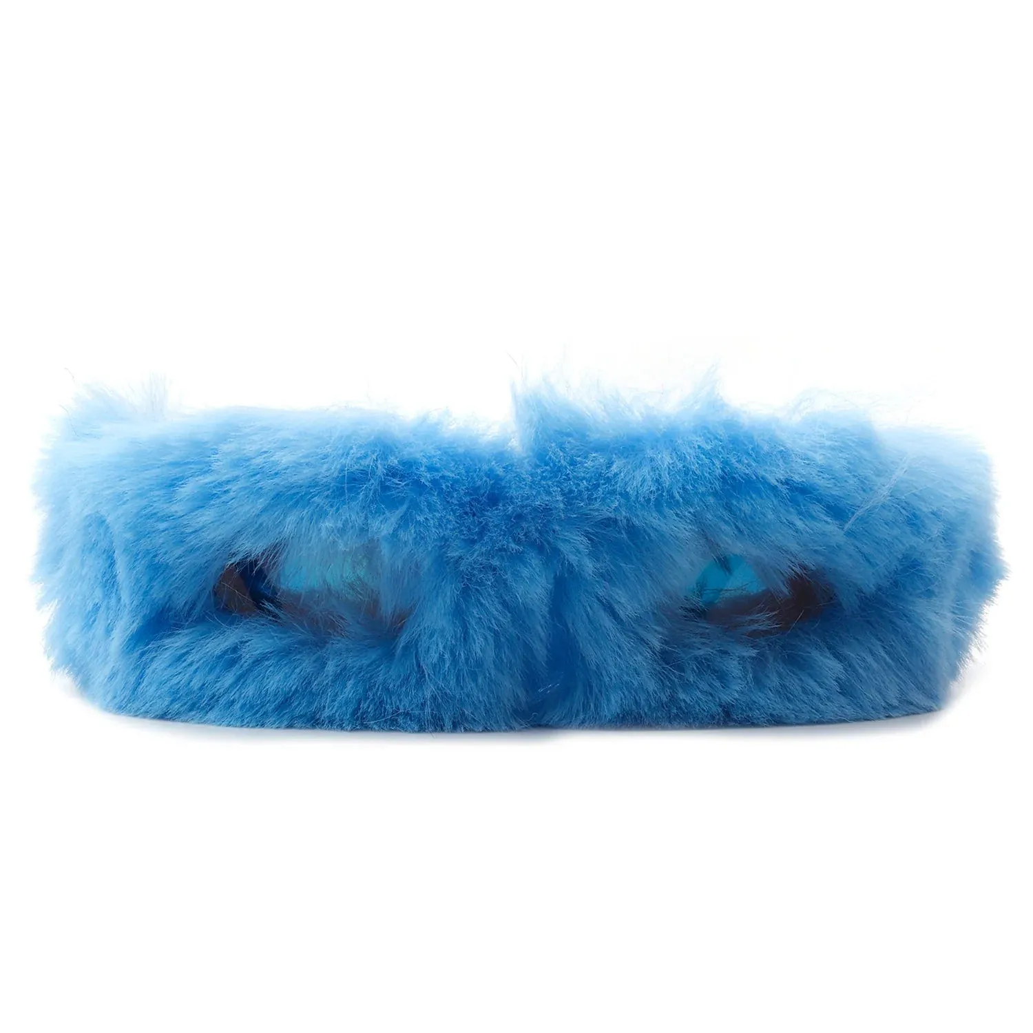 Kyriel - Y2K Wrap Around Fuzzy Fashion Furr Women Sunglasses