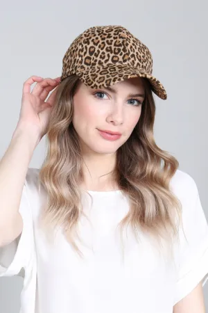 Leopard Print Cap