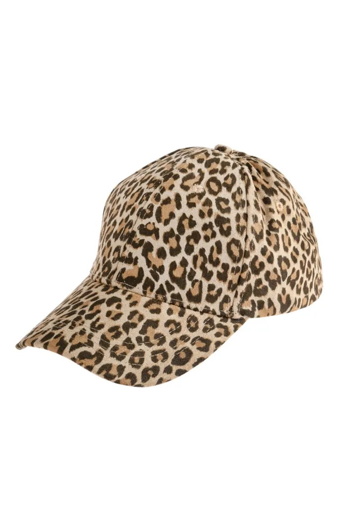 Leopard Print Cap