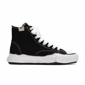 Maison MIHARA YASUHIRO "Peterson" OG Sole Canvas High-Top Sneaker (Black)