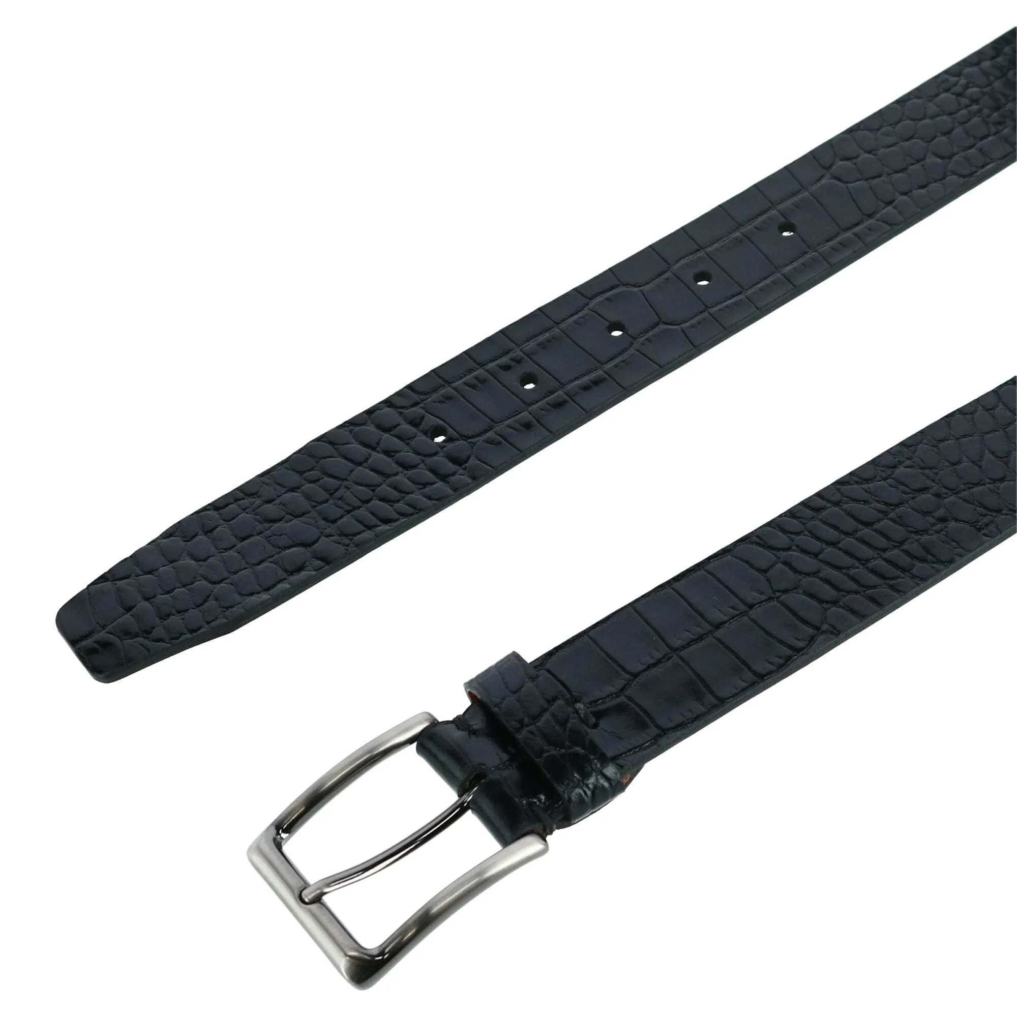 Matisse 35mm Mock Croc Leather Belt