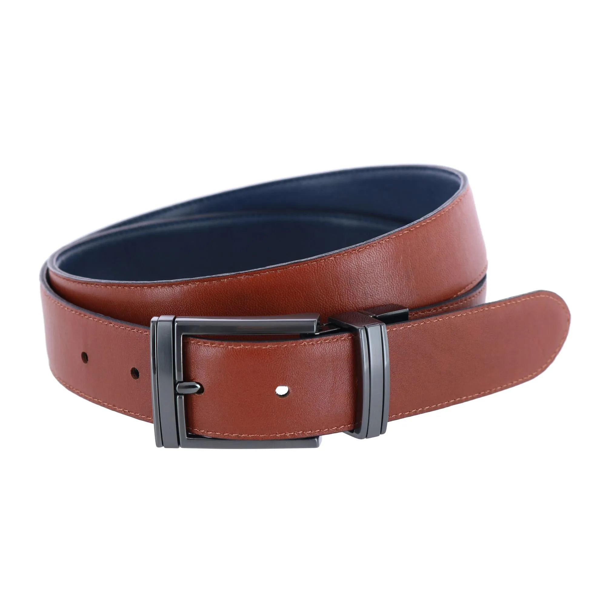 Maverick 32mm Reversible Leather Dress Belt