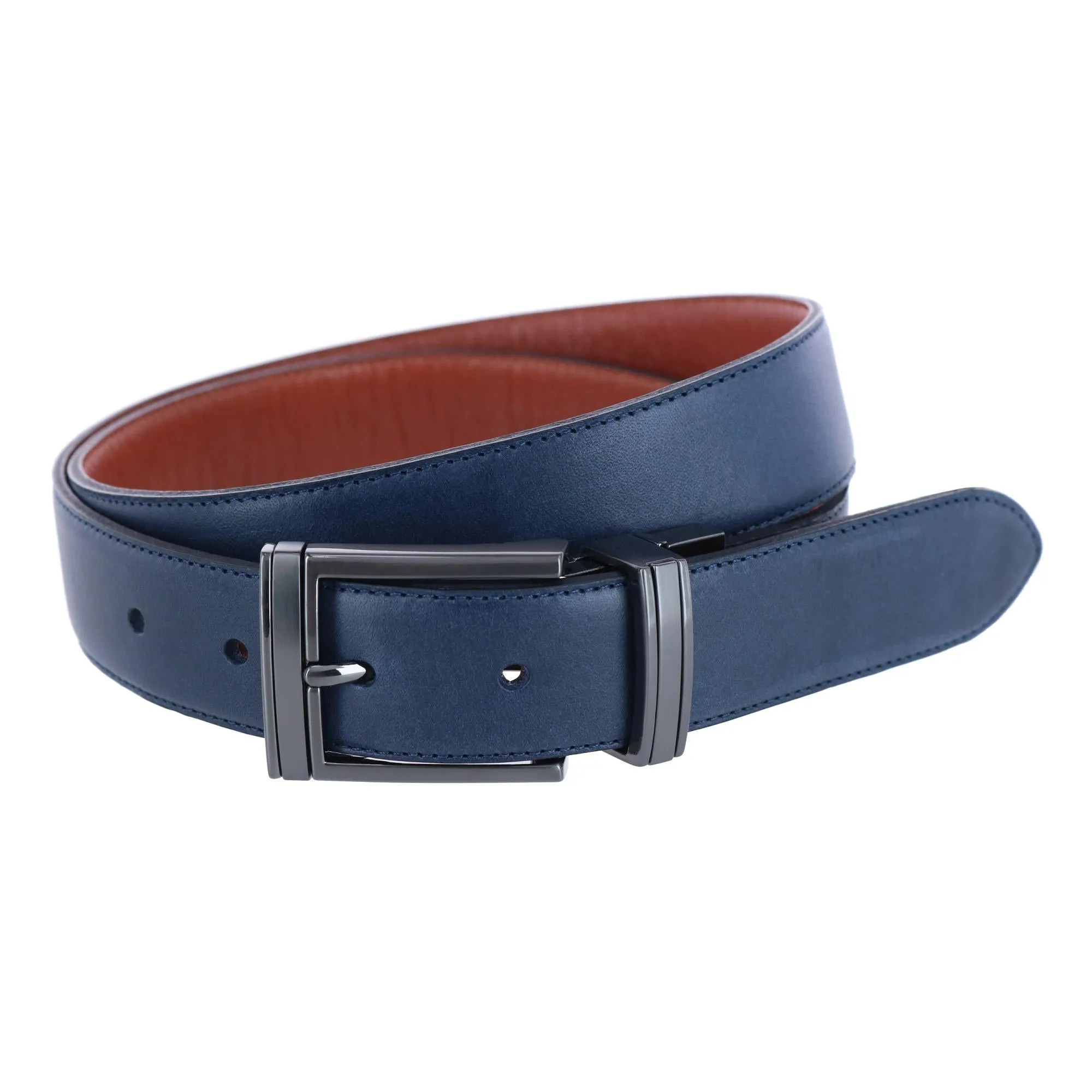 Maverick 32mm Reversible Leather Dress Belt