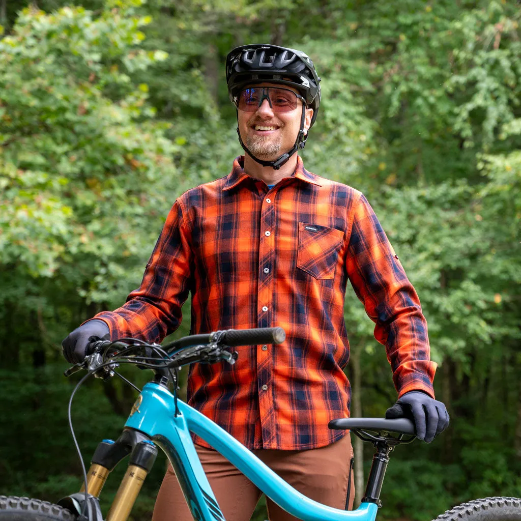 Men's Technical Mountain Bike Flannel