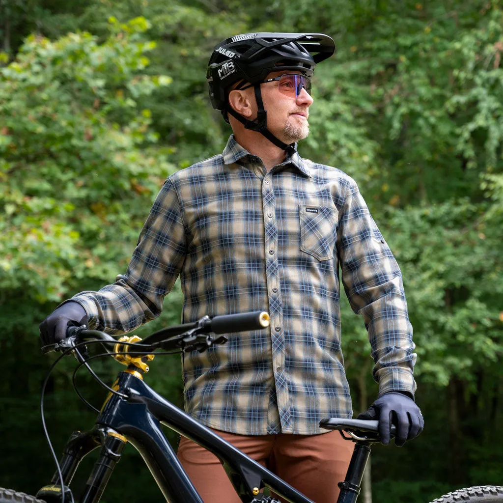 Men's Technical Mountain Bike Flannel