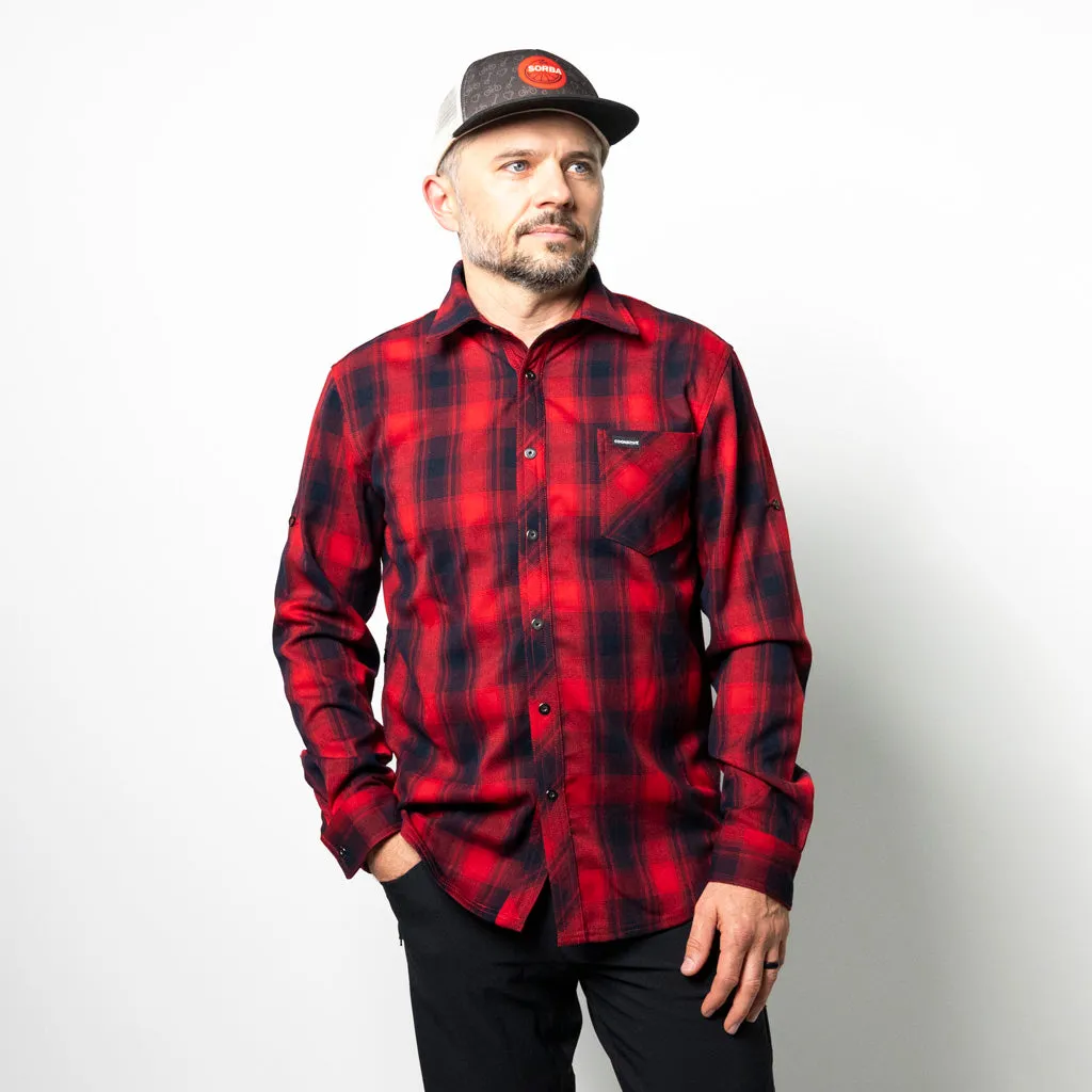 Men's Technical Mountain Bike Flannel