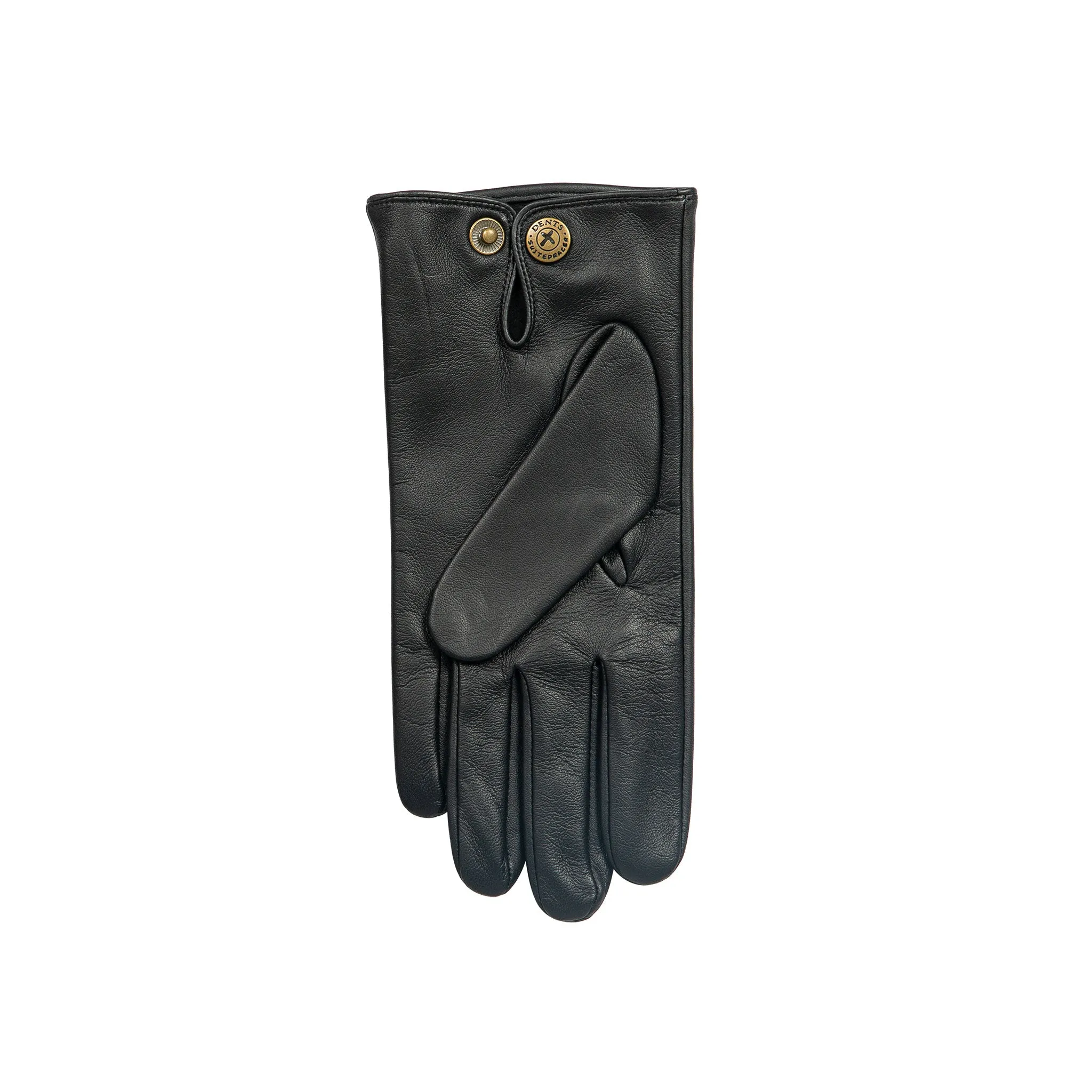 Men's The Suited Racer Touchscreen Three-Point Leather Gloves