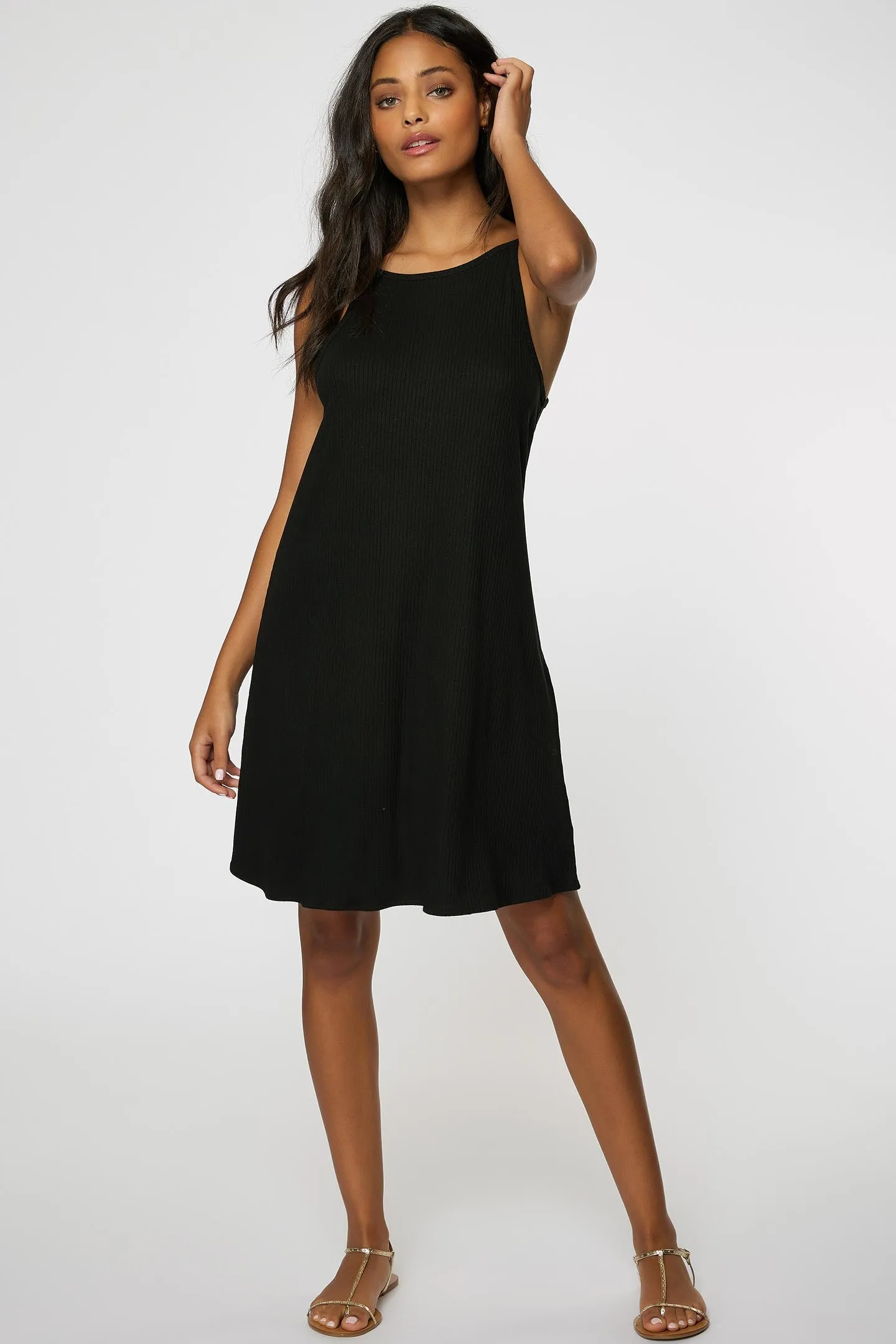 MORETTE SOLID DRESS