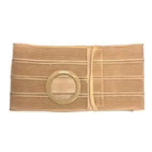 Nu-Form Beige Support Belt 2-1/4" Opening 1-1/2" From Bottom 7" Wide 36" - 40" Waist Left, Large