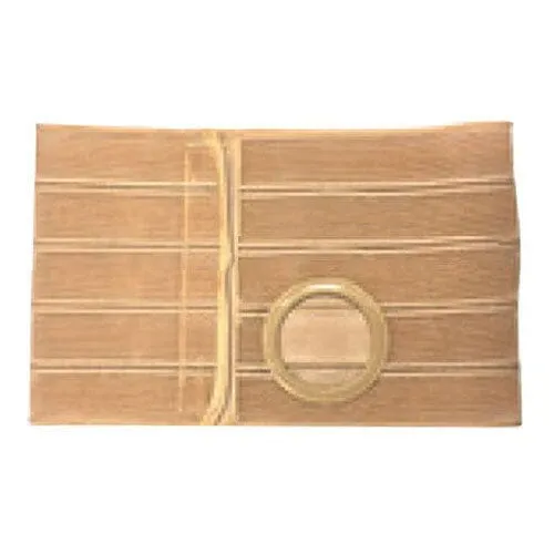 Nu-Hope Nu-Form™ Support Belt, 2-3/4'' Stoma, 9'' Wide, Left, 1-1/2'' From Bottom, Contoured, XL (41'' to 47'' Waist), Beige