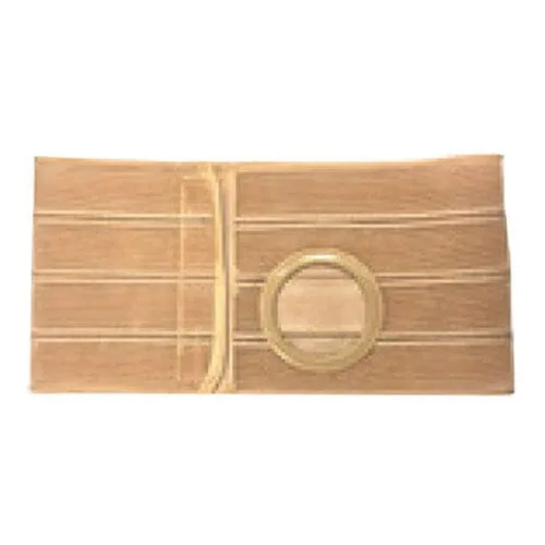 Nu-Hope Nu-Form™ Support Belt, 2-3/8'' Stoma, 8'' Wide, Left, 1-1/2'' From Bottom, XL (41'' to 47'' Waist), Beige