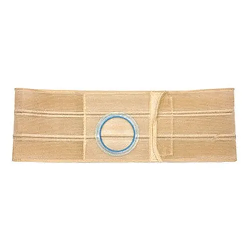 Nu-Hope Support Belt, Original Flat Panel, 2-3/4" Stoma, 7" Wide, Right, 1" From Bottom, Prolapse Strap, XL (41" to 47" Waist), Beige