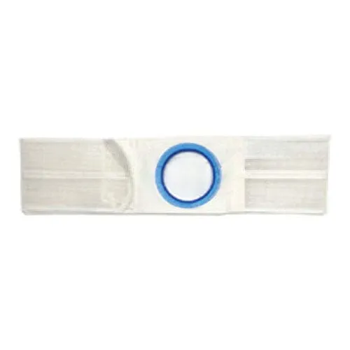 Nu-Hope Support Belt, Original Flat Panel, 2-7/8" x 3-3/8" Center Stoma, 4" Wide, Prolapse Strap, Small (28" to 32" Waist)