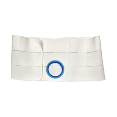 Nu-Hope Support Belt, Original Flat Panel, 3'' Stoma, 9'' Wide, Left, 1'' From Bottom, Contoured, Prolapse Strap, XL (41'' to 47'' Waist)