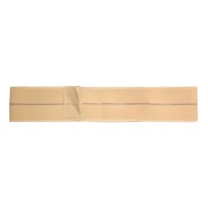 Nu-Hope Support Belt, Original Flat Panel, No Hole, 4" Wide, XL (41'' to 47'' Waist), Beige