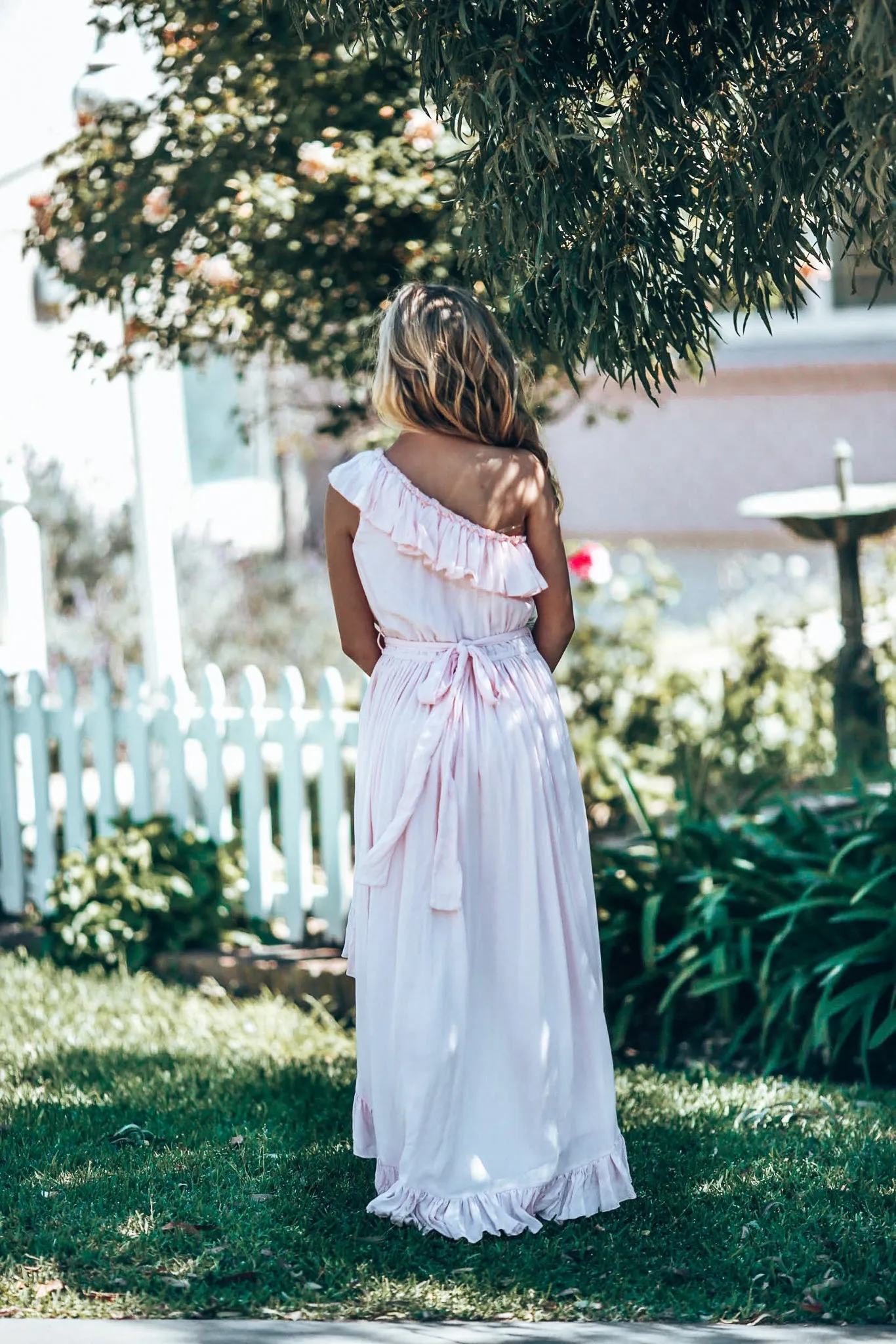 Ocean pink dress Tween - LAST ONE