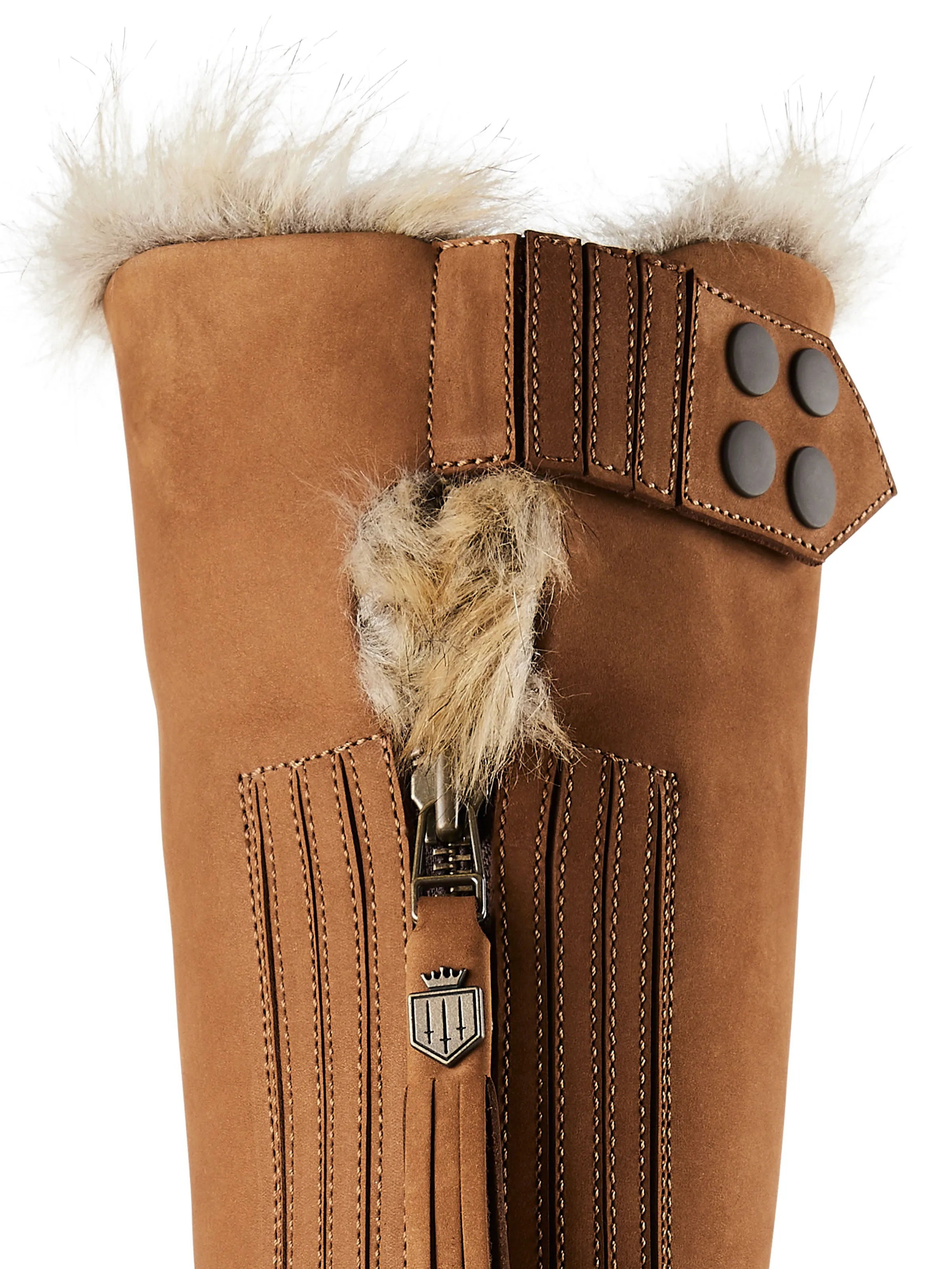 Over Knee Verbier (Tan) - Nubuck Boot