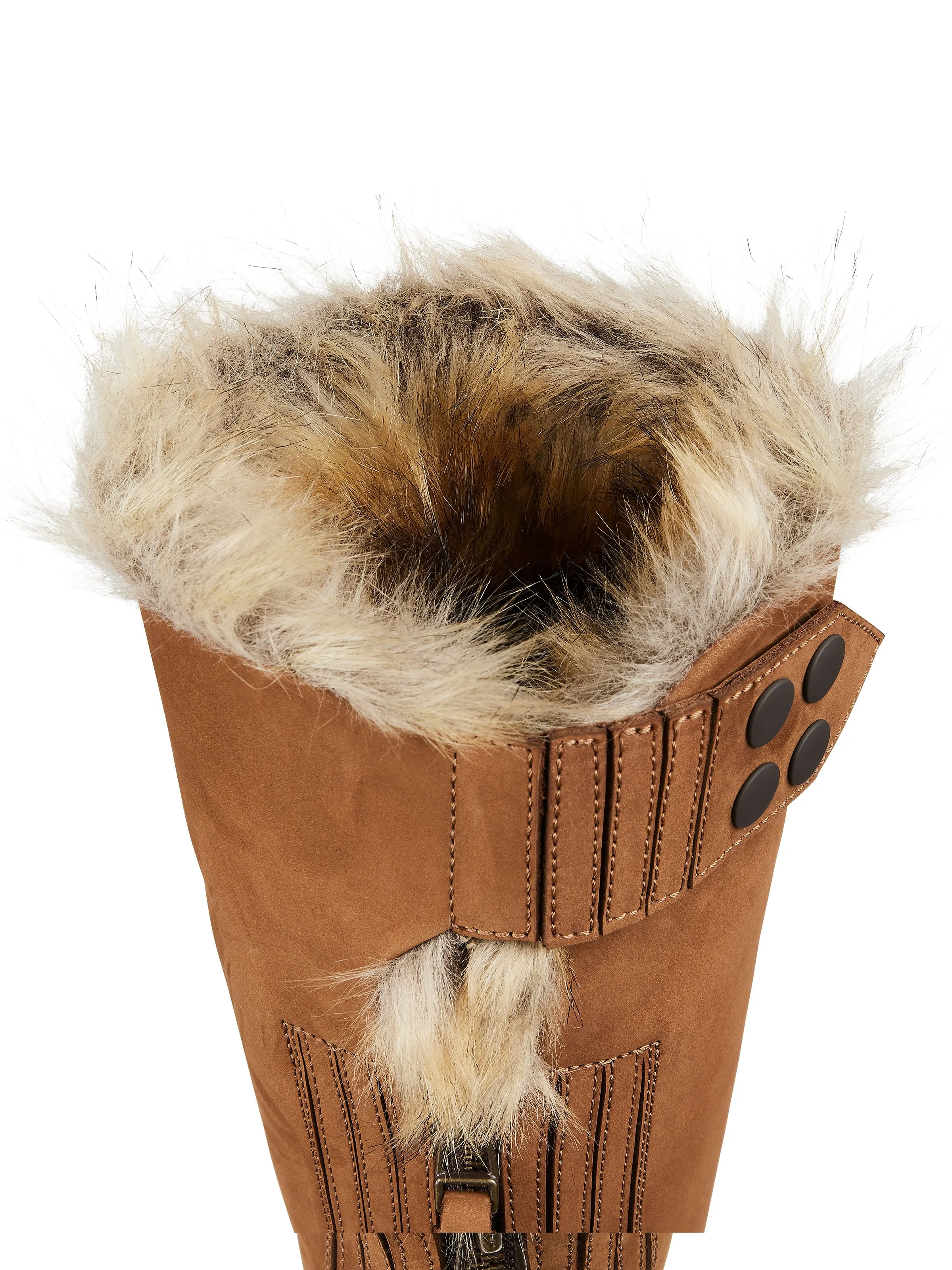 Over Knee Verbier (Tan) - Nubuck Boot