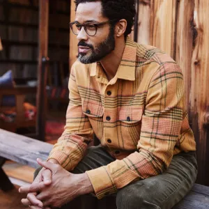 Portland Heavy Flannel  - Apple Cinnamon Green