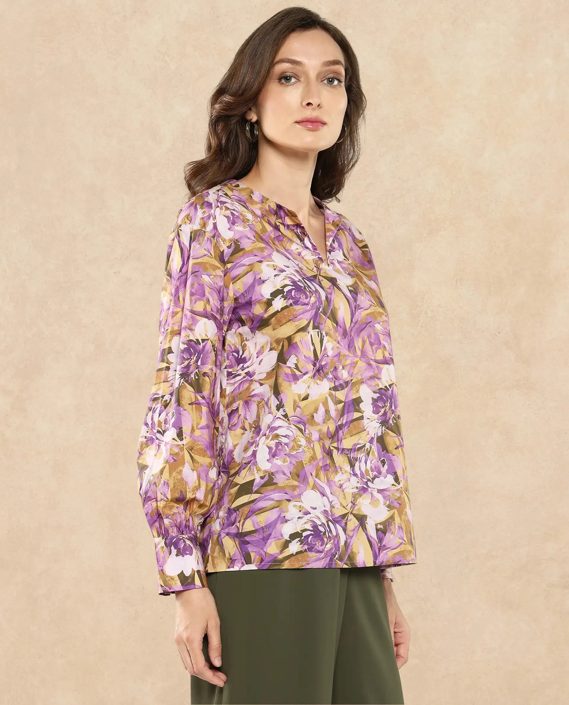 Rareism Women Myrtong Multi Printed Top