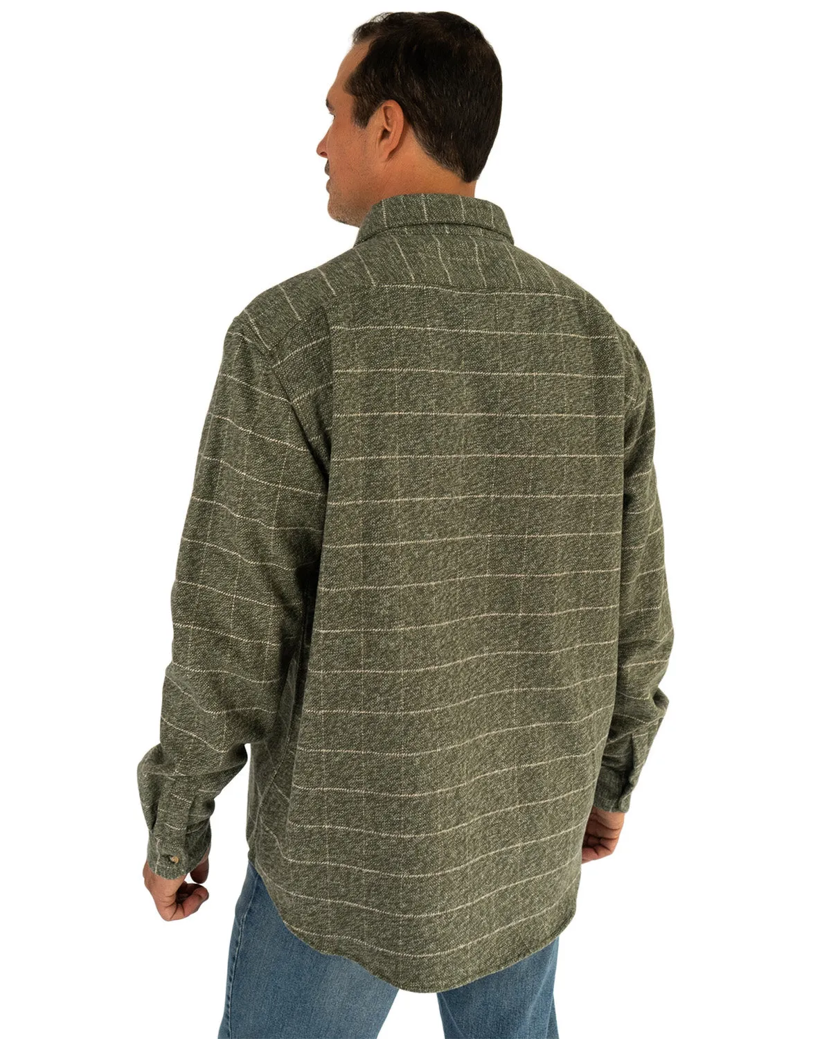 Relaxed Flannel, Moss