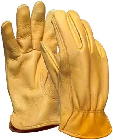 Rugged Unlined Deerskin Motorcycle Gloves | Olympia Sports