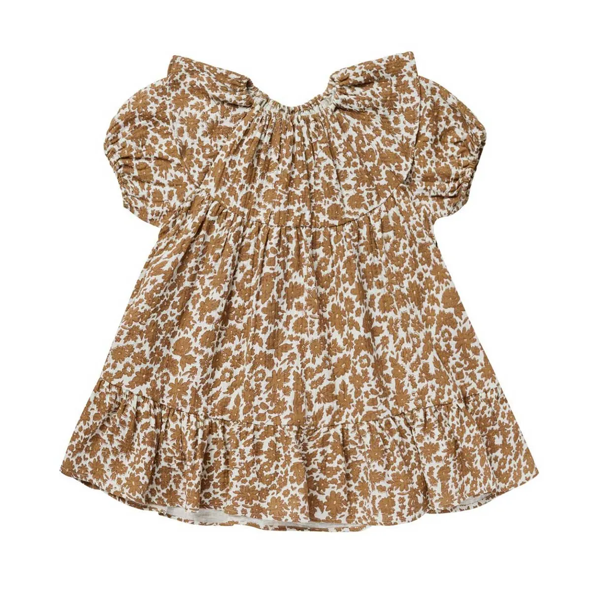 Rylee   Cru Willow Dress - Gold Gardens