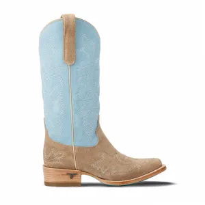 Saratoga x West Desperado Embroidered Square Toe Cowboy Boots