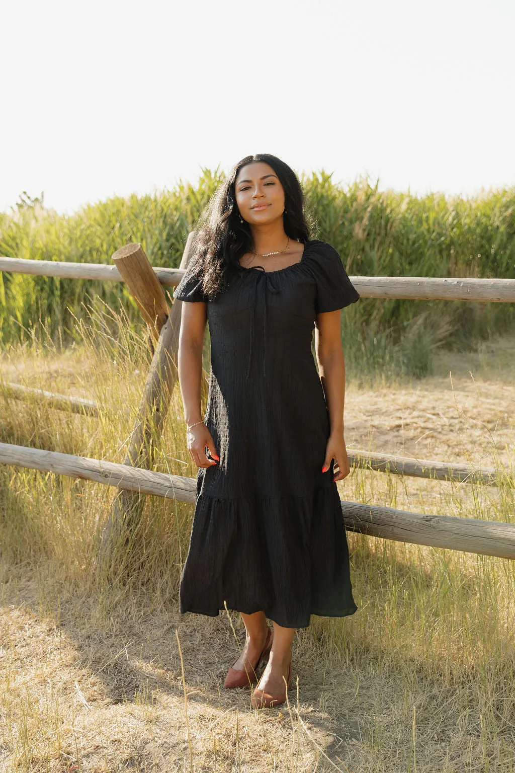 Savanna Dress-Black