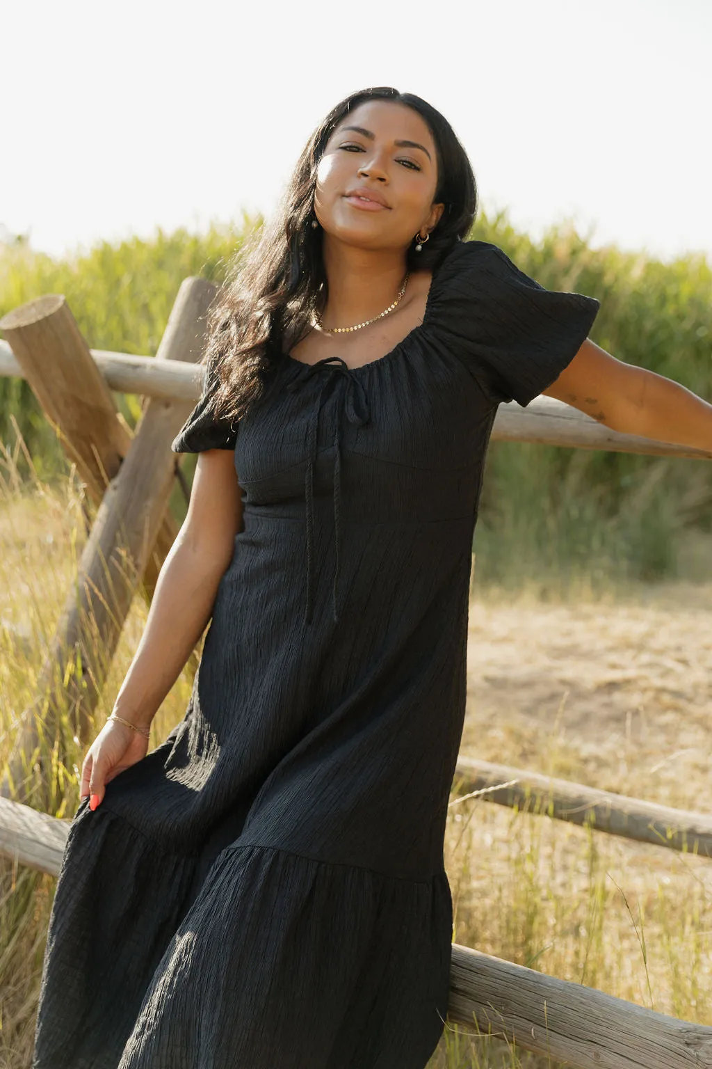 Savanna Dress-Black