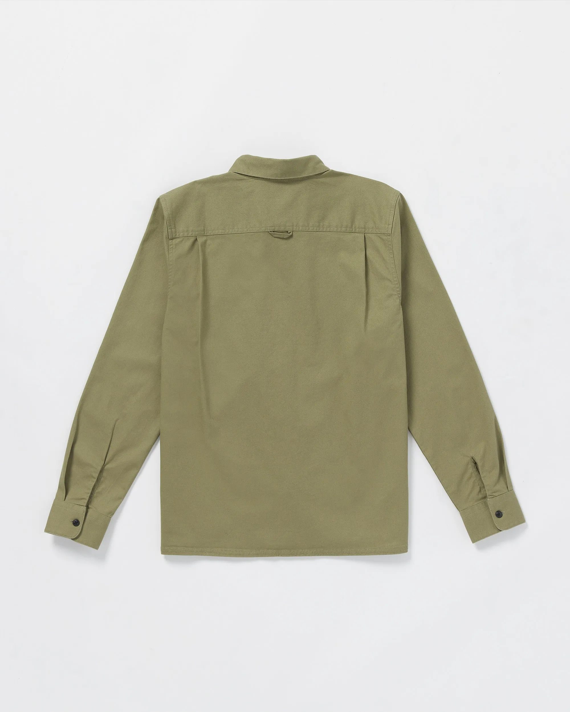 Servicestone Workshirt Long Sleeve Shirt - Thyme Green