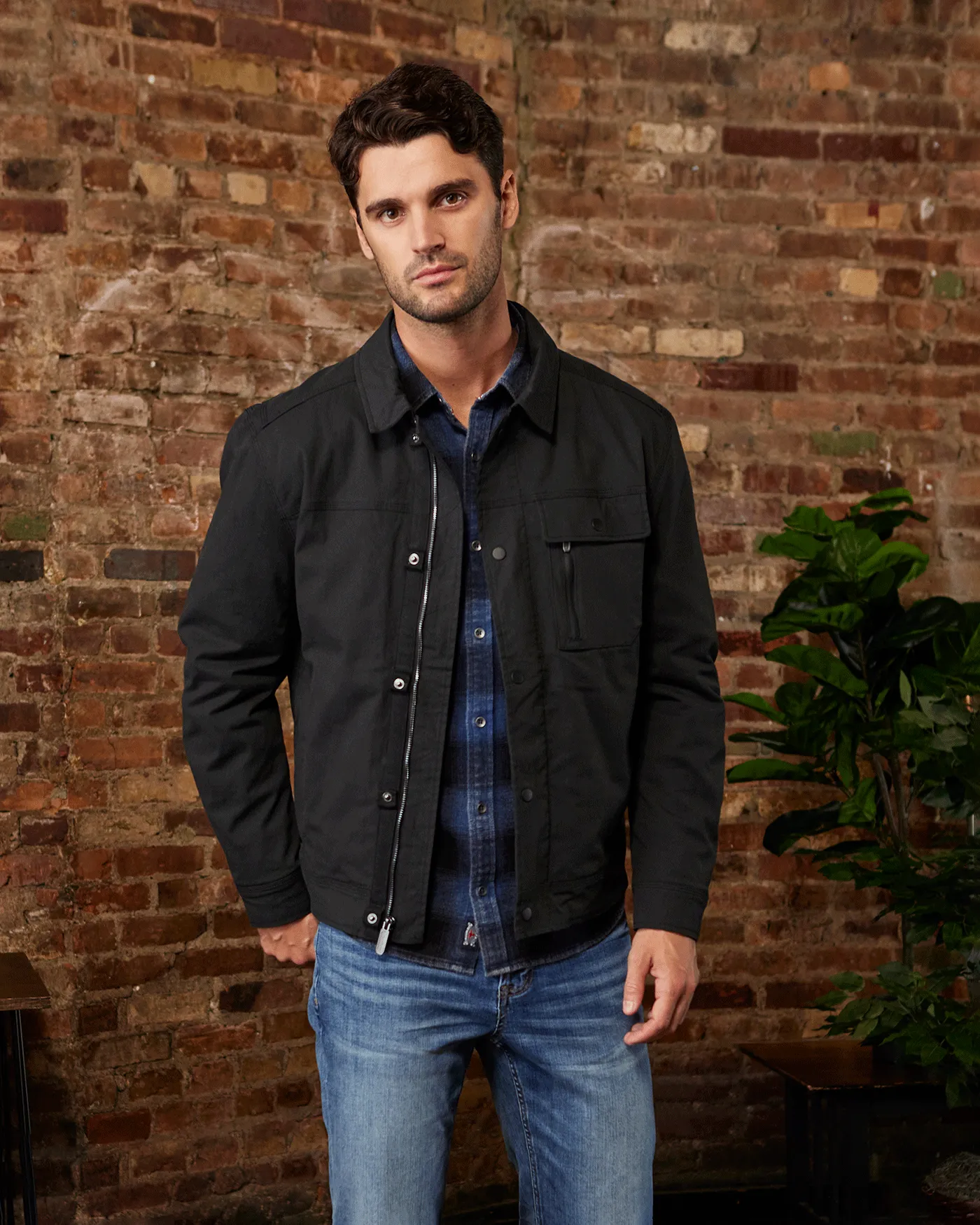 SHAW VINTAGE WASHED FLANNEL SHIRT