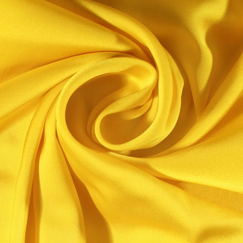 Silky Satin Stretch - Baby Yellow