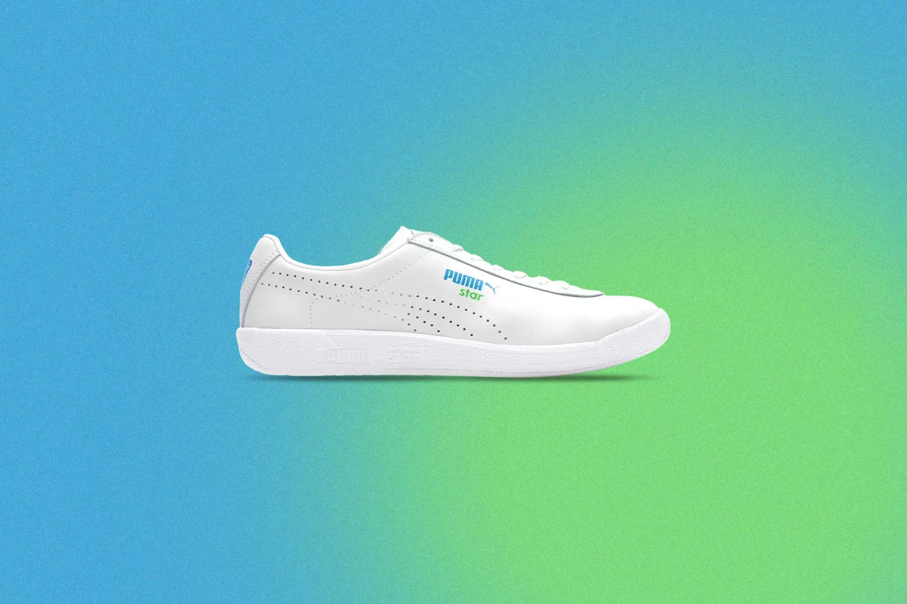 Star Tennis Whites - White/Ultra Blue/Green