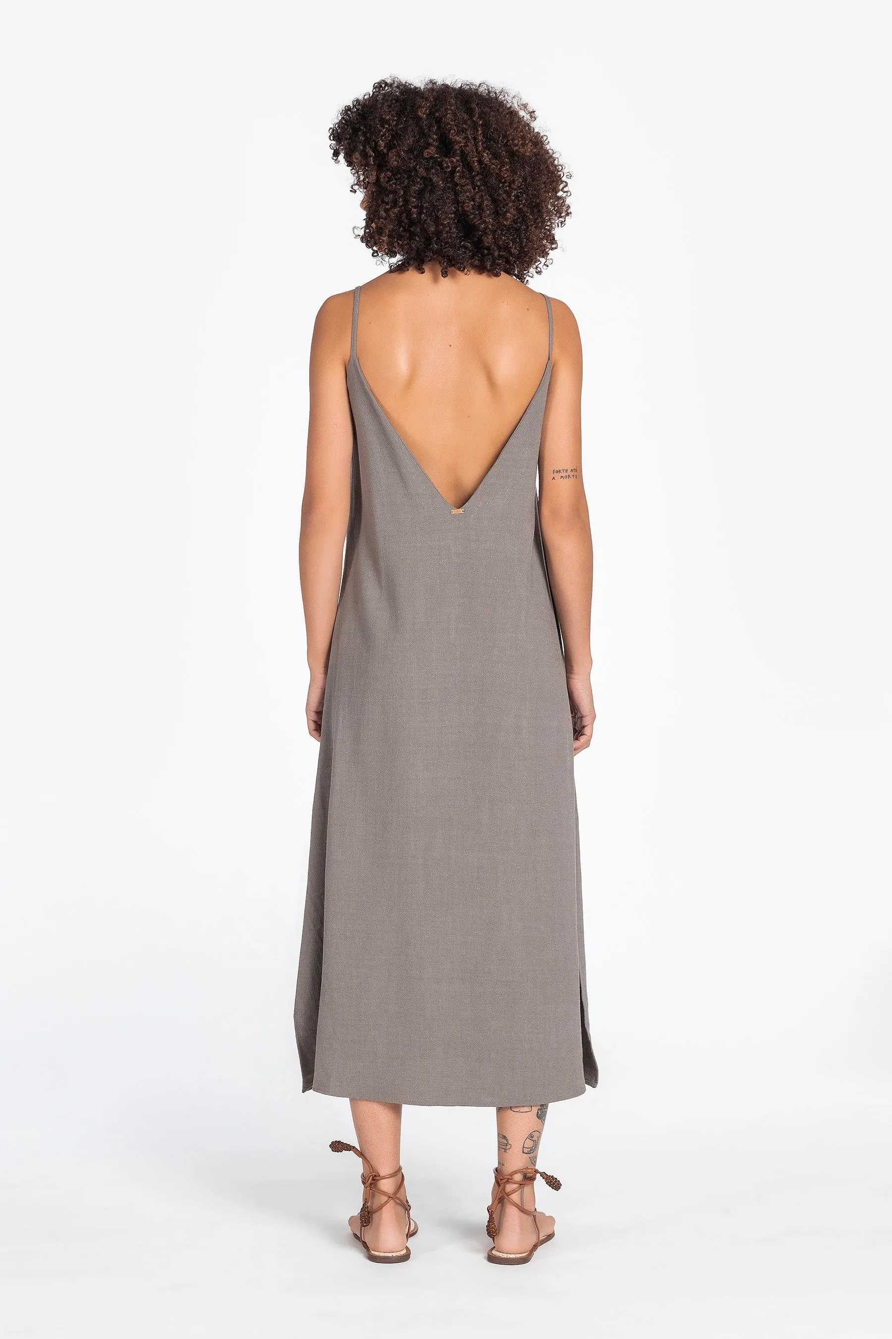 Stone Cropp Dress