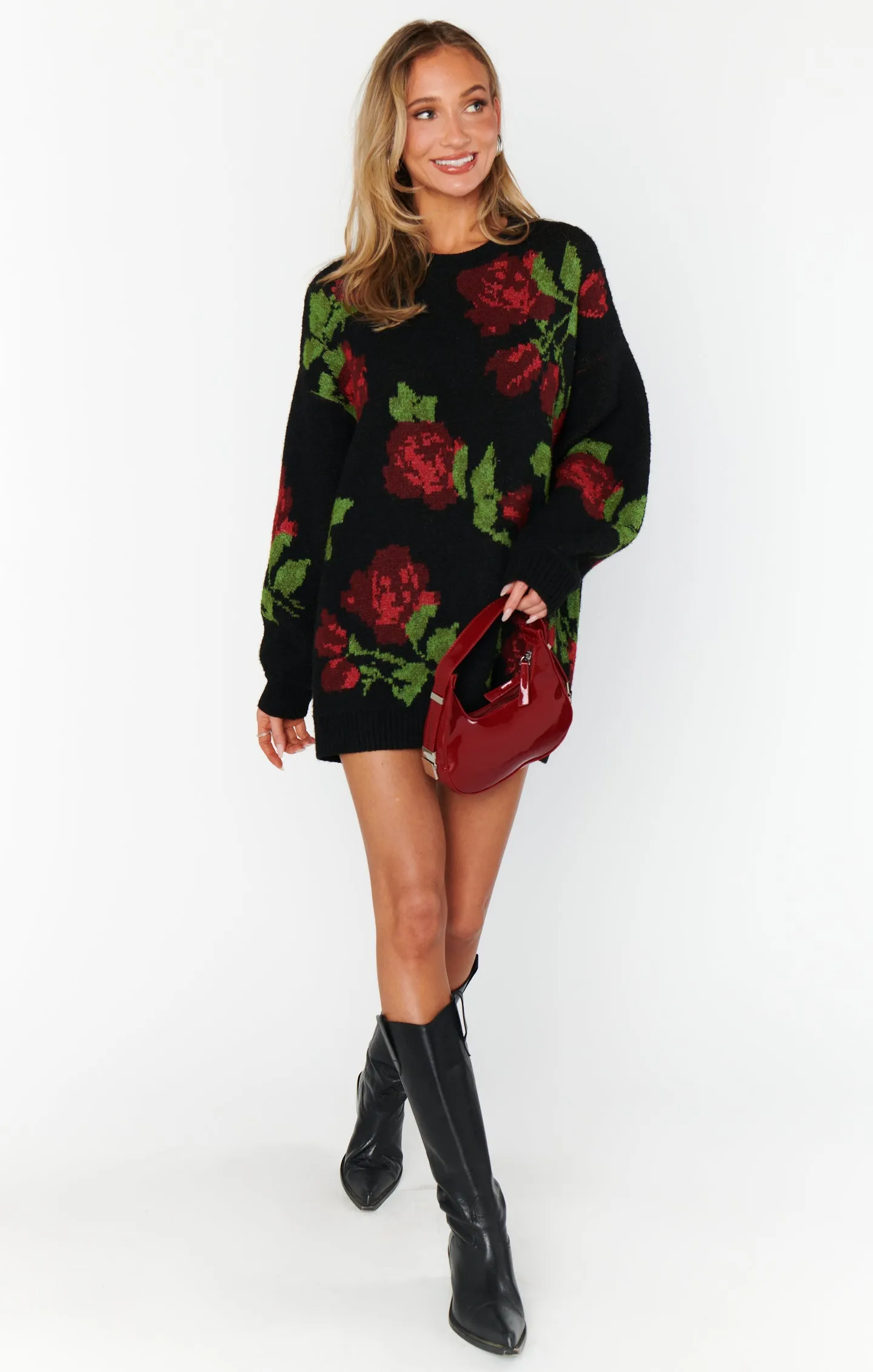 Summit Sweater ~ Send Me Roses Knit