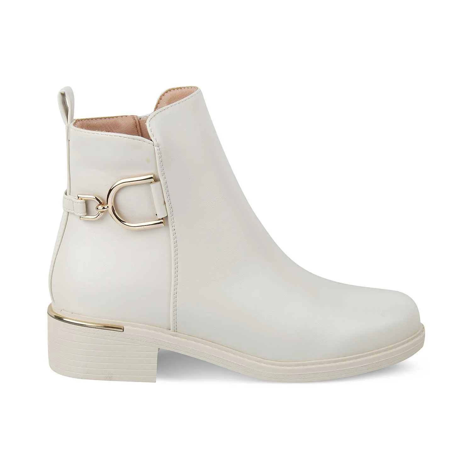 The Lilly Beige Women's Ankle-length Boots Tresmode