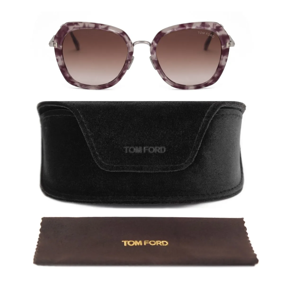 Tom Ford Butterfly Sunglasses FT0792 F 55F 55