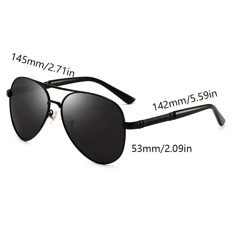 Trendy Polarized Aviator Sunglasses Ideal Unisex Gift for Outdoor Activities