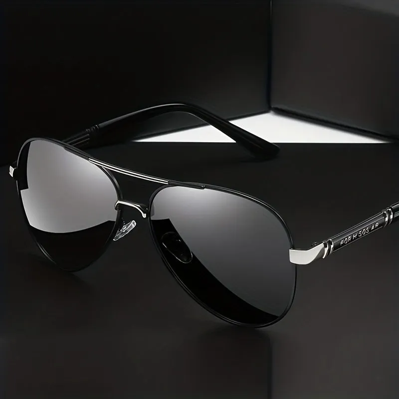 Trendy Polarized Aviator Sunglasses Ideal Unisex Gift for Outdoor Activities