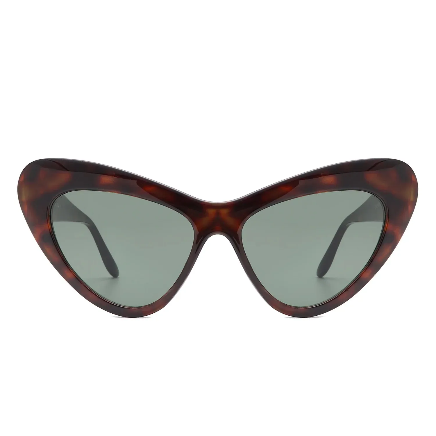 Twinge - High Pointed Cat Eye Fashion Sunglasses for Women