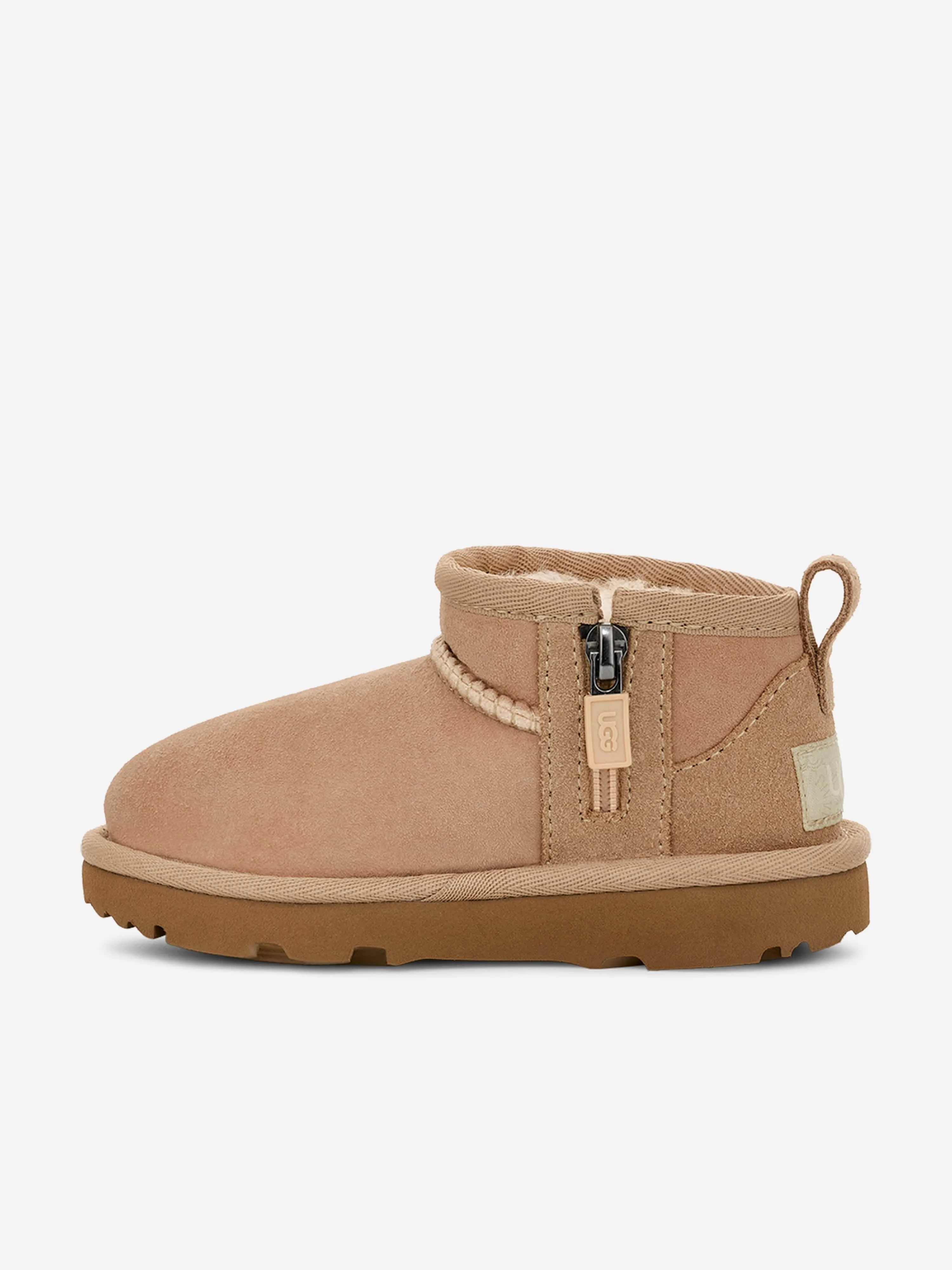 UGG Kids Classic Ultra Mini Boots in Beige