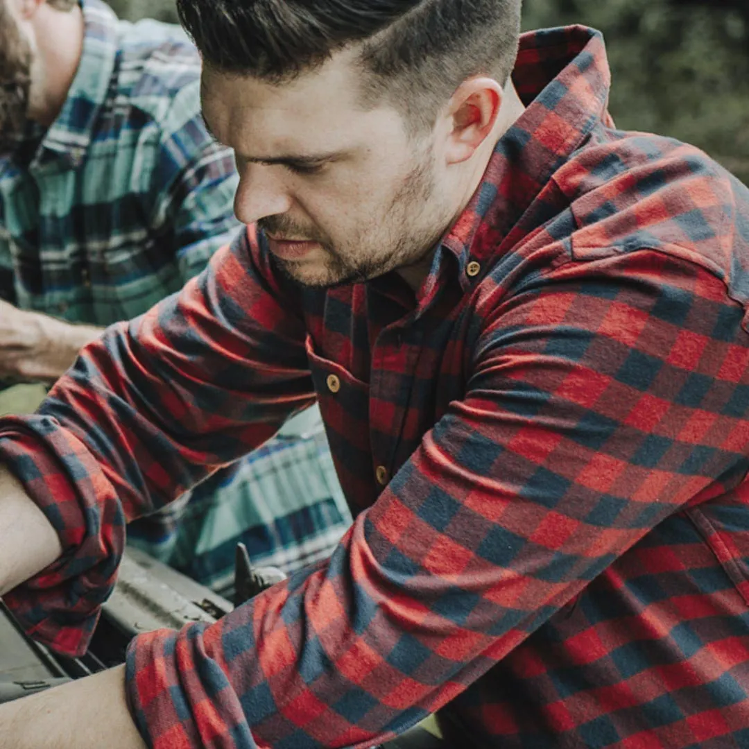 Waxhaw Buffalo Plaid Flannel | Red Range